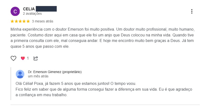 depoimento Dr. Emerson Gimenez - Reumatologia