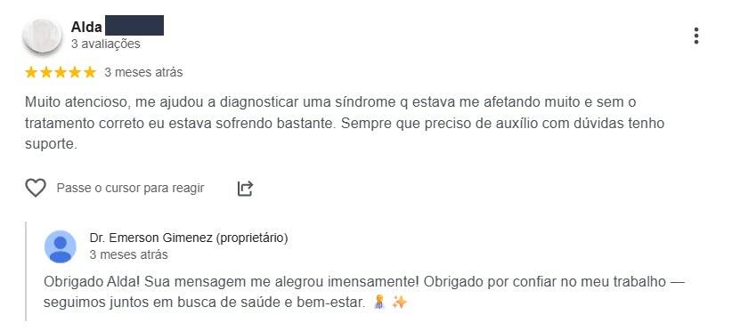 depoimento Dr. Emerson Gimenez - Reumatologia