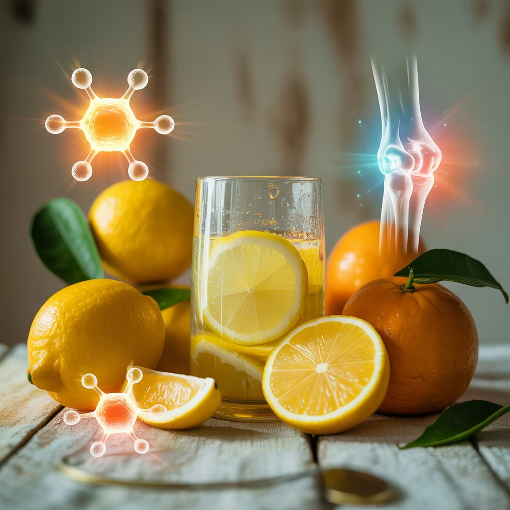 suco de limão e inflamações