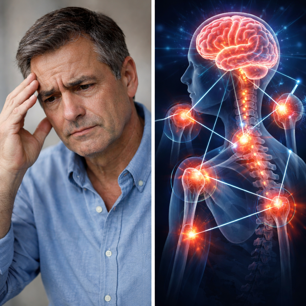 depressão, dor crônica e demência
