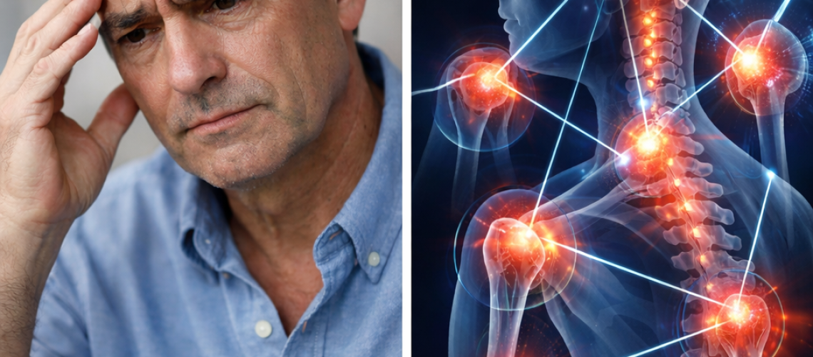 depressão, dor crônica e demência