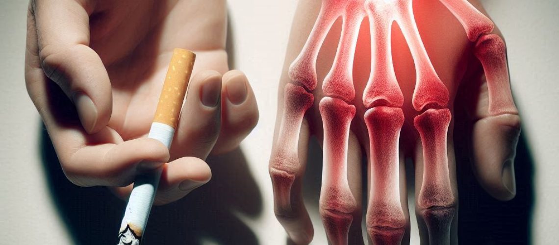 Parar de fumar melhora a artrite reumatoide.
